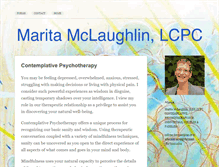 Tablet Screenshot of maritamclaughlin.com